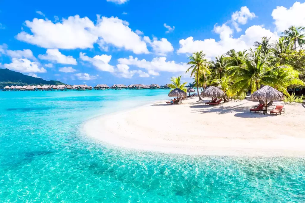 Bora Bora Honeymoon spot for luxury celebrity 